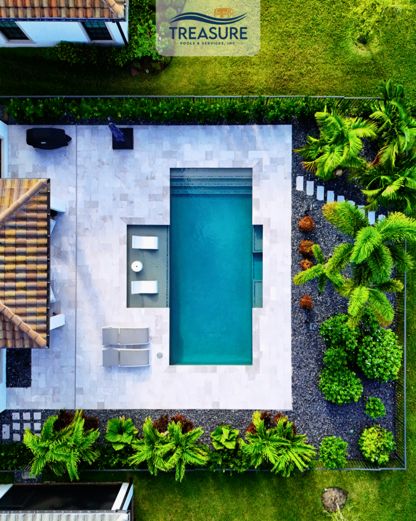 landscaping and lighting